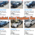 Gürcistandaki araç fiyatları