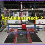 rot balans nedir