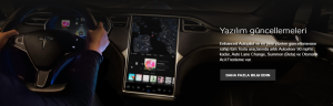 Tesla Model S iç mekan