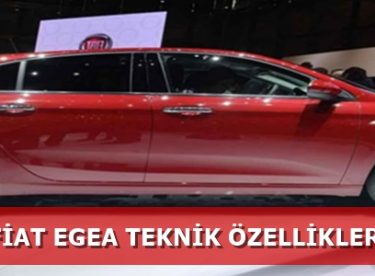 Fiat Egea Sedan İnceleme Ve Fiyat Listesi